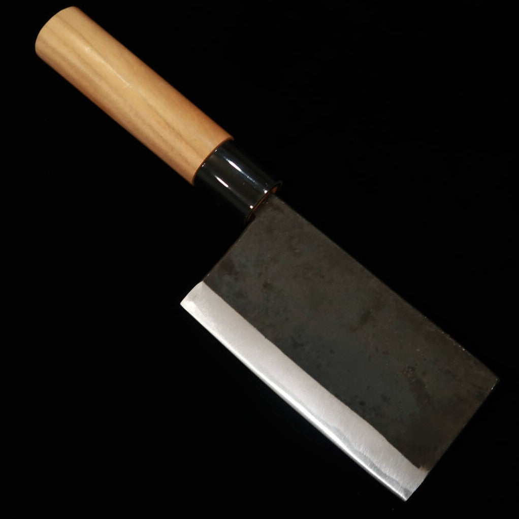 IKENAMI HAMONO Shirogami #1, mango de cerezo, hueso de ciervo (125mm)