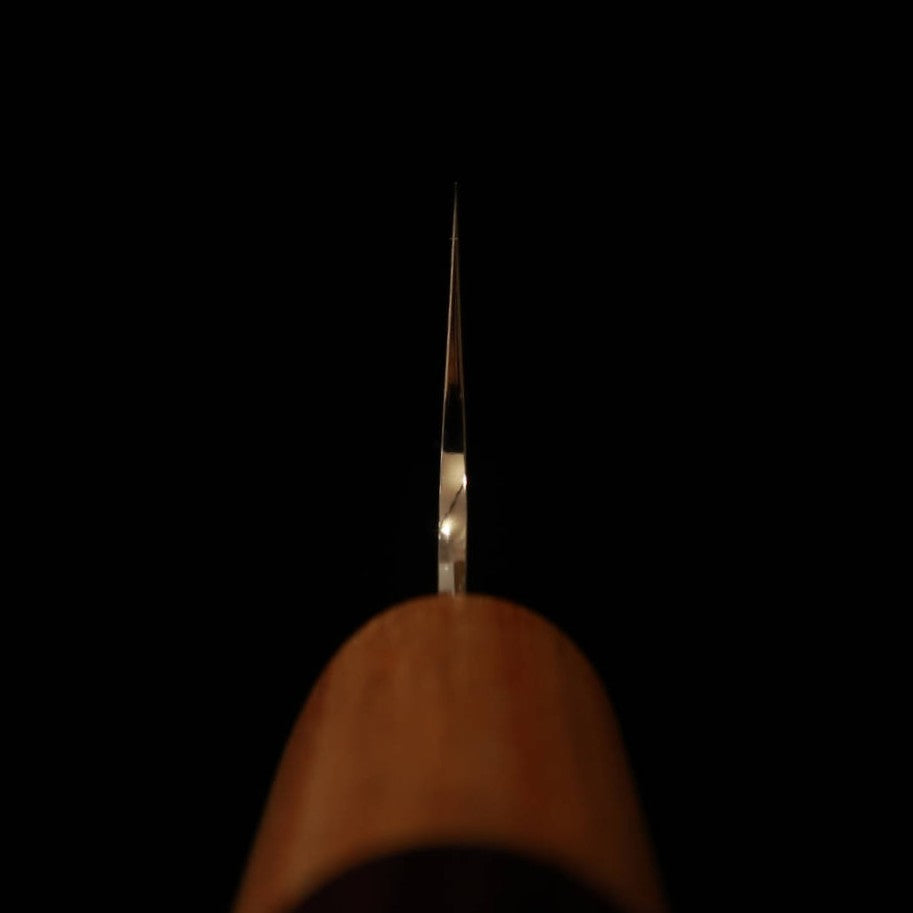 Sujihiki Yuta Katayama Inox VG10 Damasco Acabamento Polido Cabo Rosewood Castanho (240/270mm)