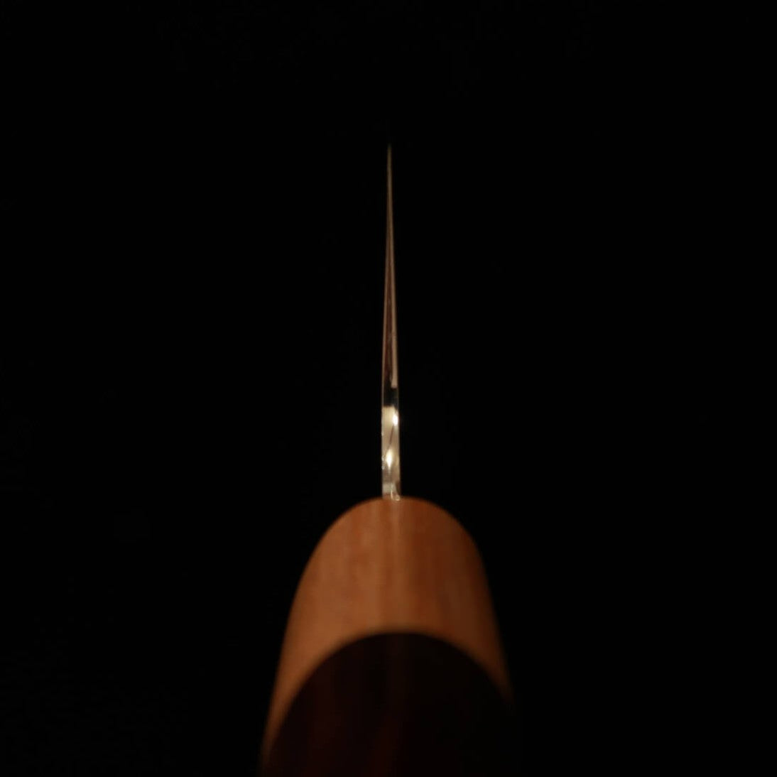 Gyuto Yuta Katayama Inox VG10 com acabamento polido em damasco e cabo de jacarandá castanho (210/240mm)