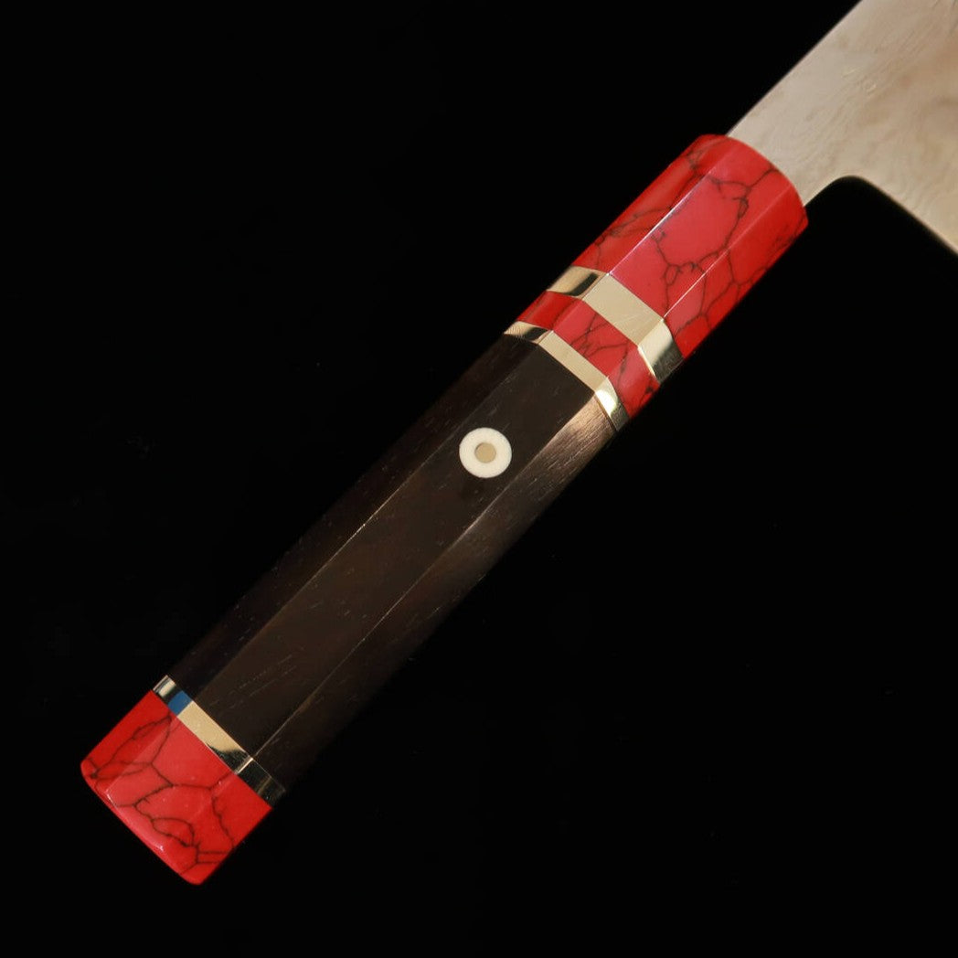 Miura Obidama Gyuto, VG10 Damascus with Custom Handle (240mm)