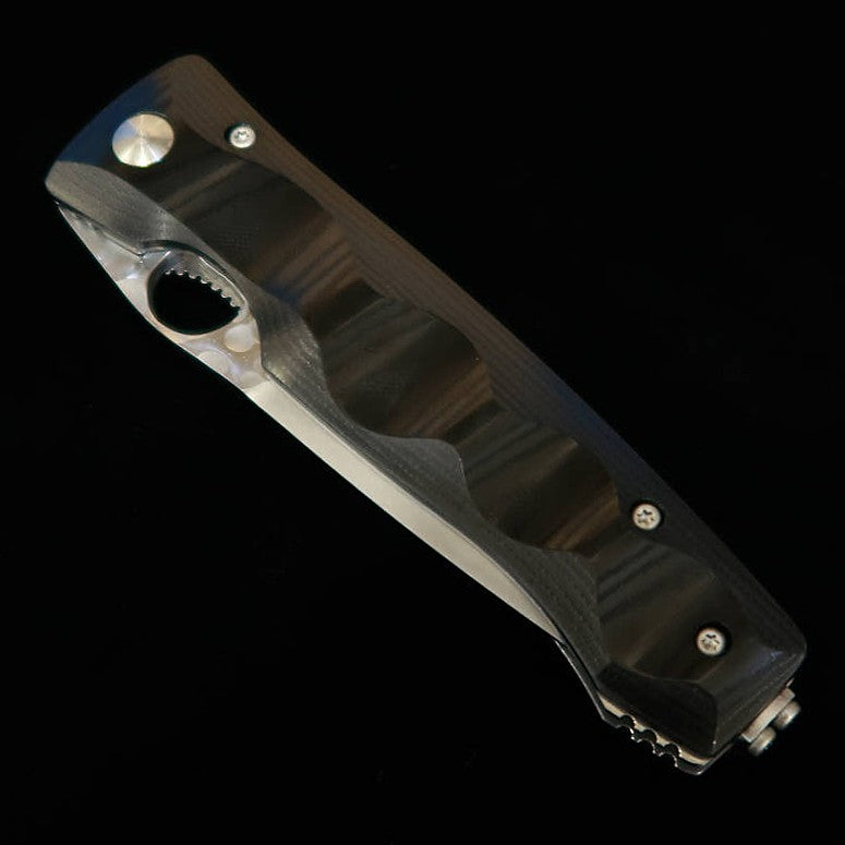 MCUSTA ELITE – Elite Black Micarta SPG2 MC-0121G (94 mm)