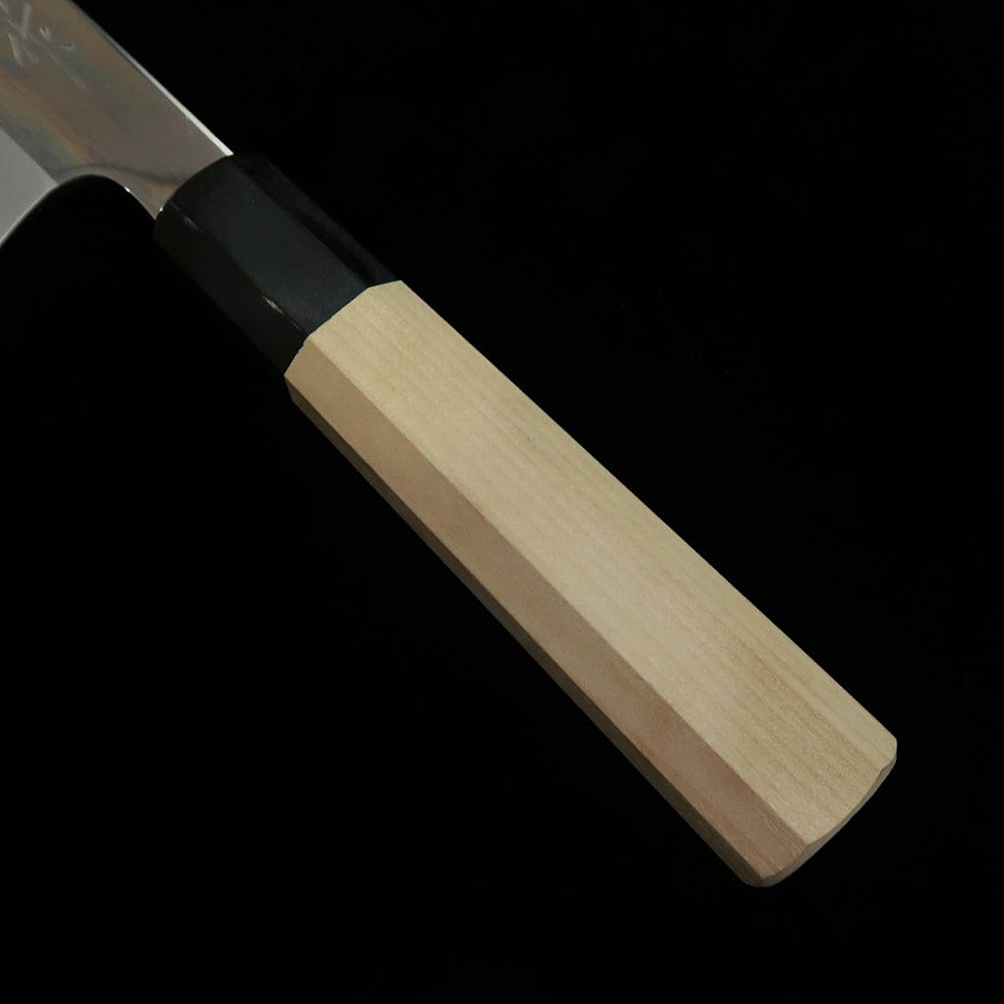 Tadokoro Hamono TADOKORO HAMONO Makoto Mirror Finish Aço Branco nº2 Para Canhotos Kama-Usuba Cabo Octogonal de Pau-branco (195mm)