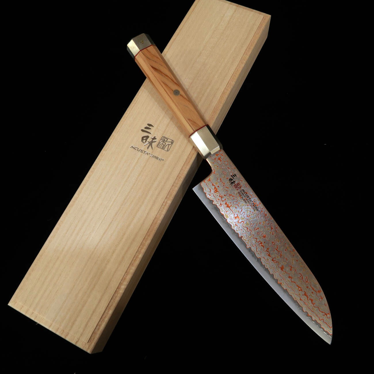 【新定番】三昧MCUSTA ZANMAI アルティメット3 白鳳凰 三徳 (180mm)