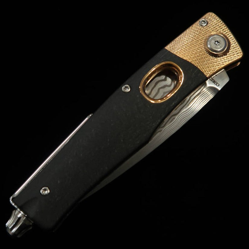 Arts&Fusion Knives ellipseエリプス リン青鋼 ダマスカス (55mm)
