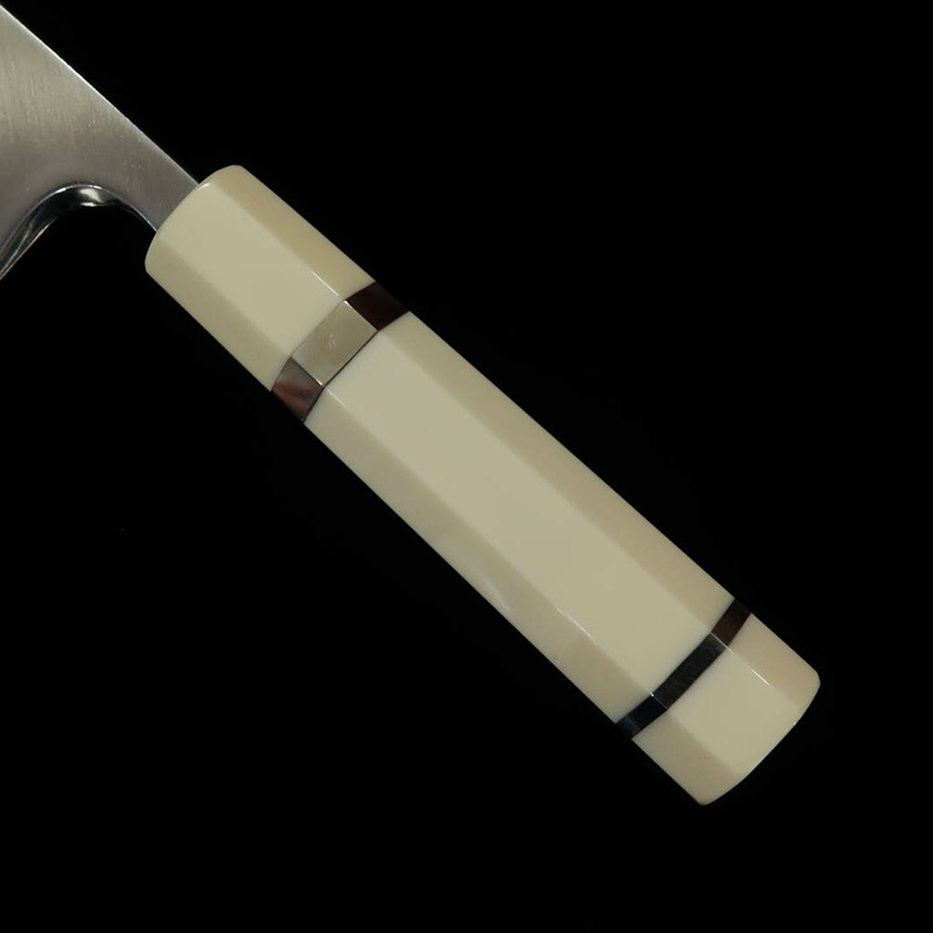 Miura Deba, Left-Handed, Ginsan, Wood Finish, Corian Handle (165mm)