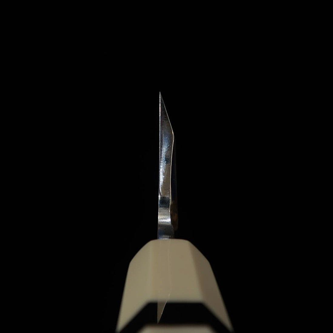 Miura Deba, Left-Handed, Ginsan, Wood Finish, Corian Handle (165mm)