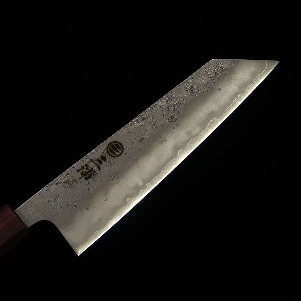 Miura Bunka SLD Acabamento perolado, cabo octogonal de madeira roxa (170mm)
