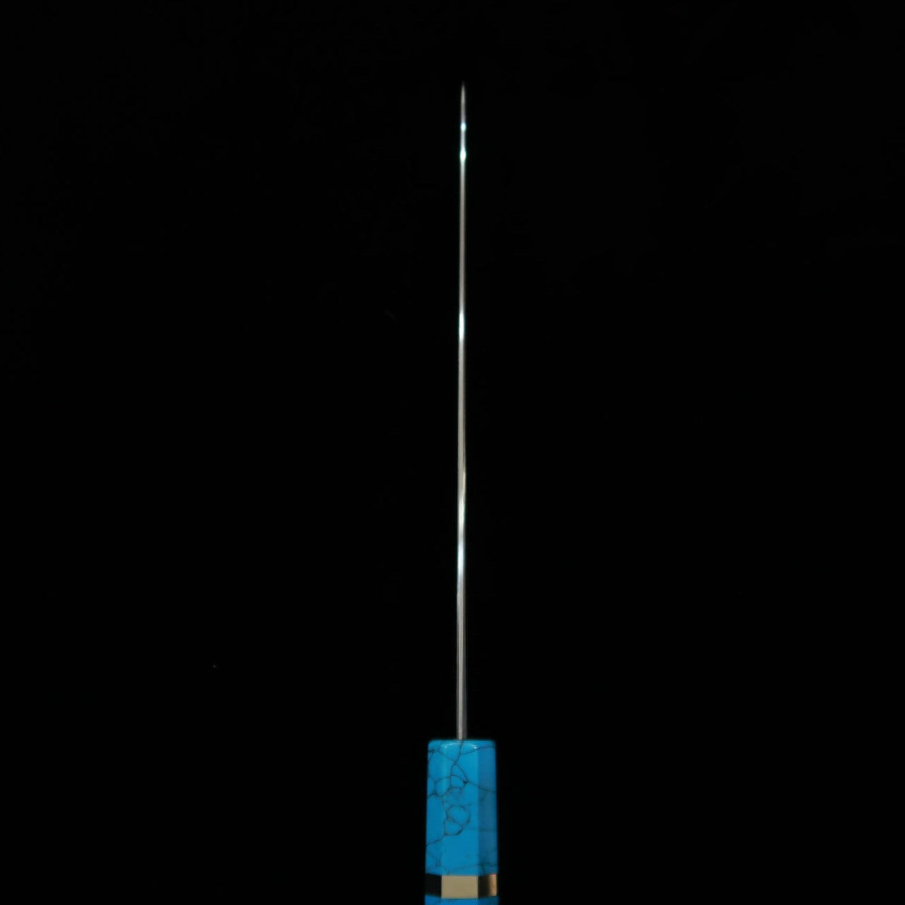KAGEKIYO Japanese Petty Knife, Ginsan, Turquoise Handle (210mm)