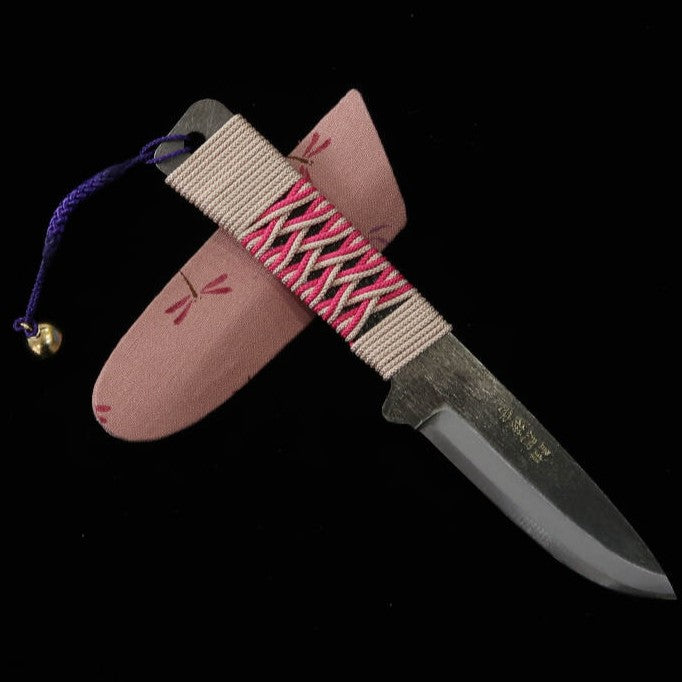 Nagaokamekoma HIGONOKAMI Faca multiuso Aço Branco -G- (65mm)