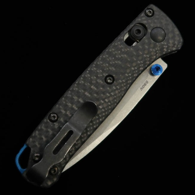 Benchmade bem533-3 Mini Bugout, carbone, couteau pliant (70mm)