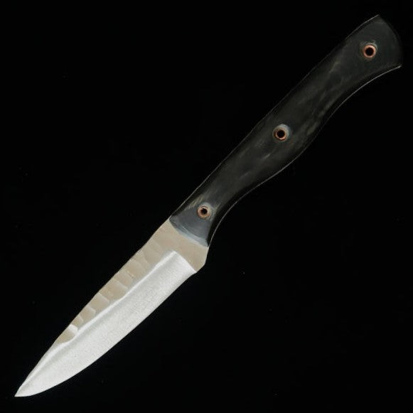 Custom knife PROMETHEUS Thor HS Green Black Micarta Handle Coyote -A (82mm)