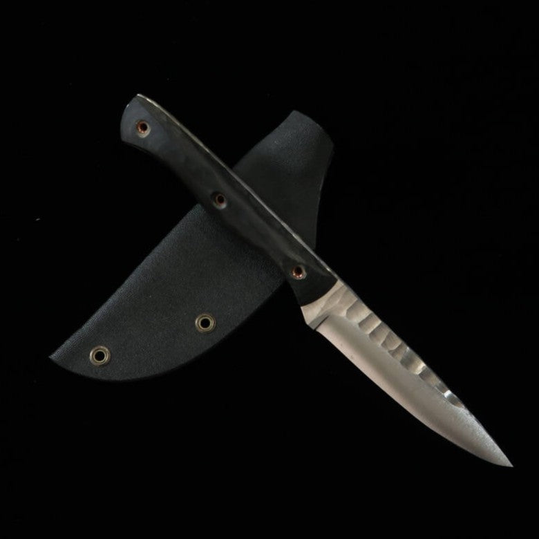 Custom knife PROMETHEUS Thor HS Green Black Micarta Handle Coyote -A (82mm)