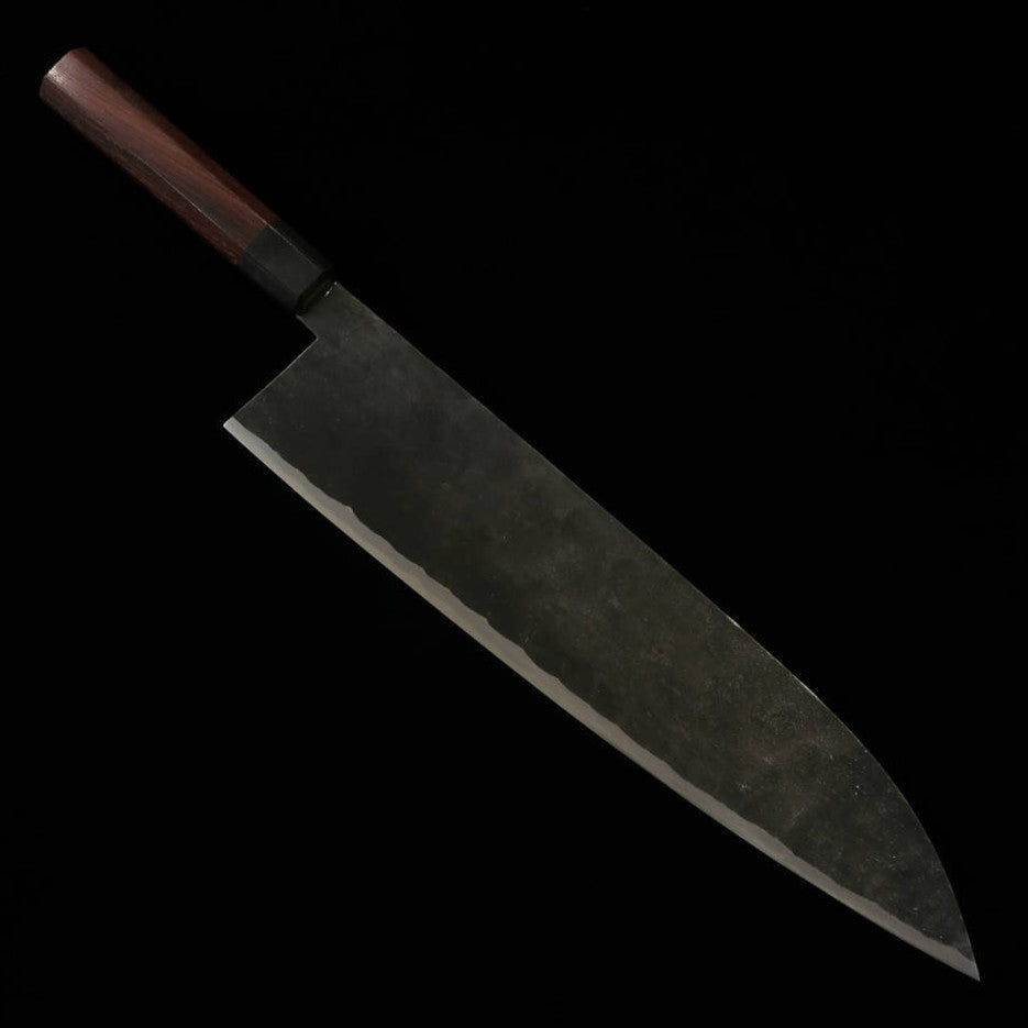 Takeda Hamono, forja manual Bitchu, Gyuto (extra grande), acero Hitachi Aogami Super (300 mm)