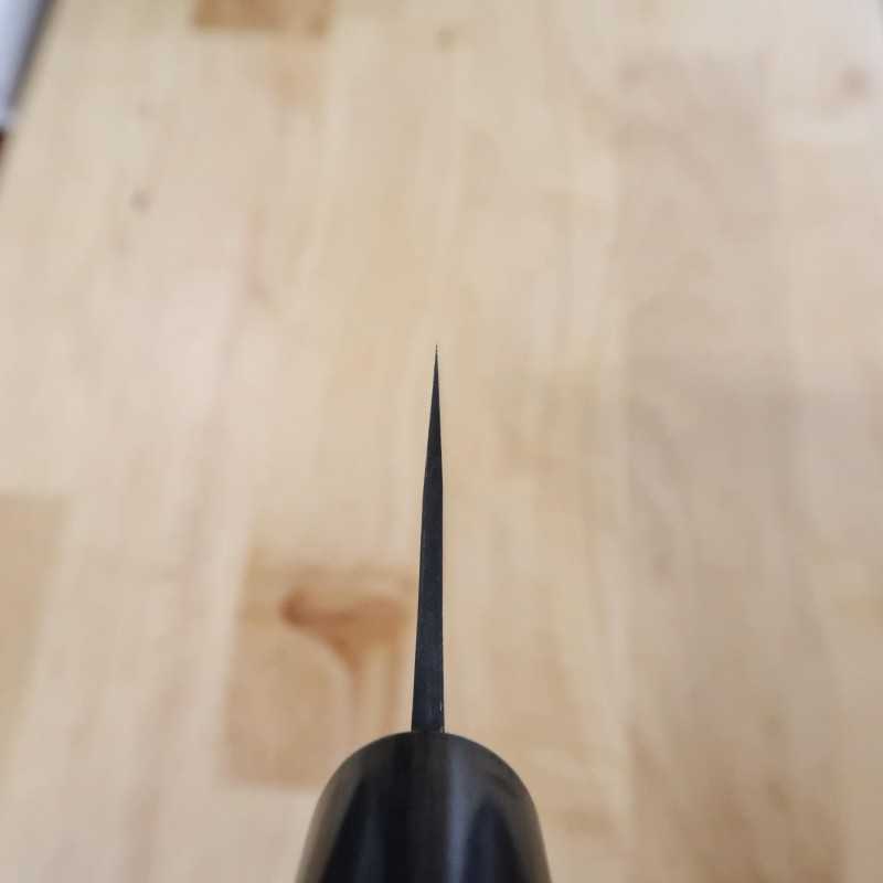 ANRYU Gyuto Shirogami No. 2 Black Damascus Rosewood Handle (210mm)