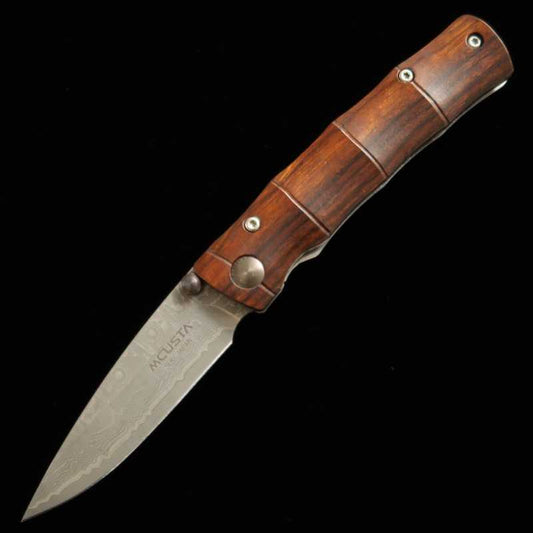 Canivete Mcusta Shinra Emotion Series Damasco VG-10 Ironwood (71mm)