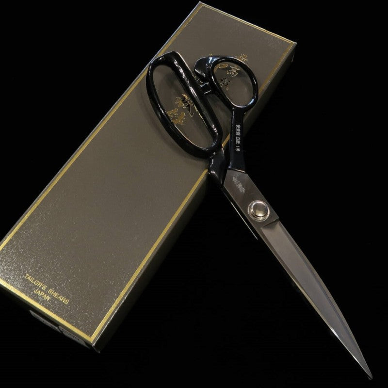 Takenisaku Ciseaux à drapier, acier blanc No.1, tout gaucher (240/260 mm)