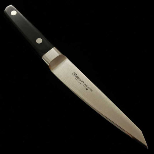 Honesuki aço molibdênio MISONO cabo em madeira compensada preta (145mm)