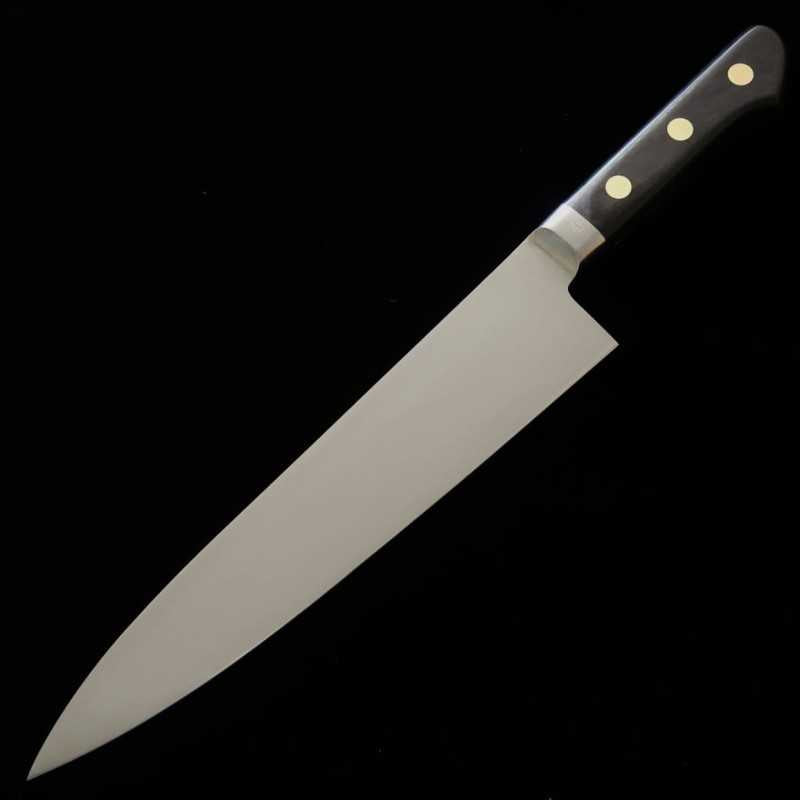 ミソノMISONO EUカーボン 牛刀 黒合板柄 (180-270mm)