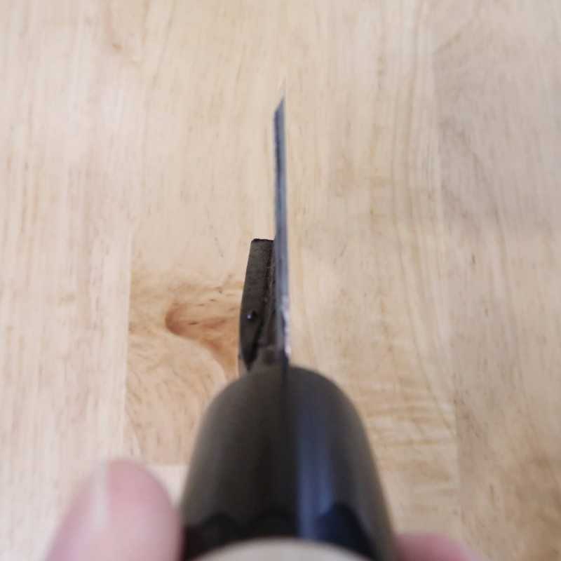 SAKAI KIKUMORI Eel slicer Gokujo Kyoto Style Shirogami No. 2 (75mm)