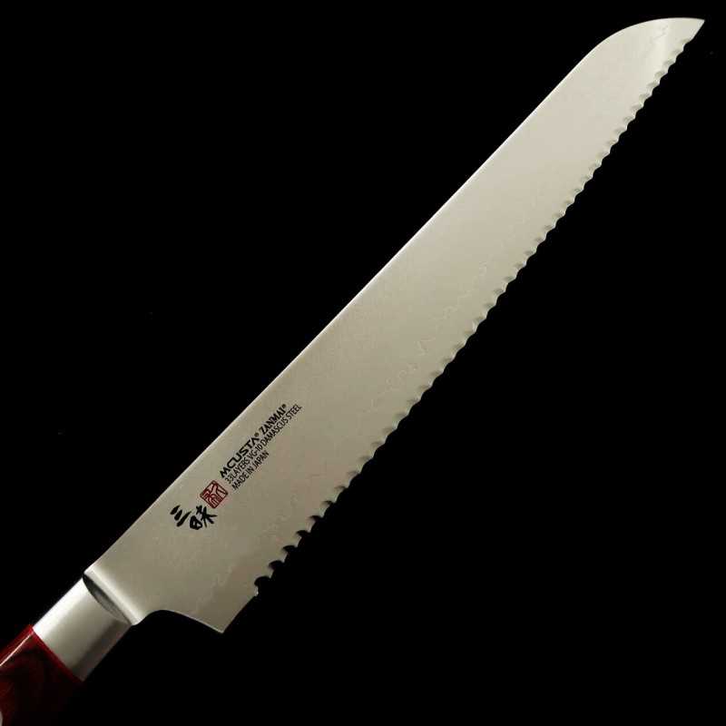 Cuchillo para pan MCUSTA ZANMAI Classic Pro Damasco Guren (230mm)
