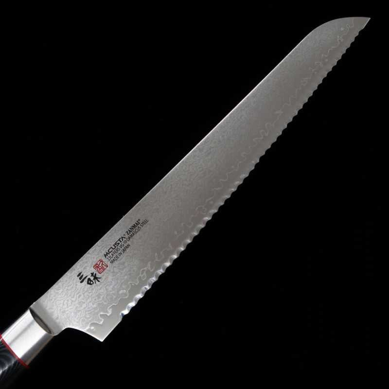 Cuchillo para pan MCUSTA ZANMAI Classic Pro Damascus Zebra (230mm)