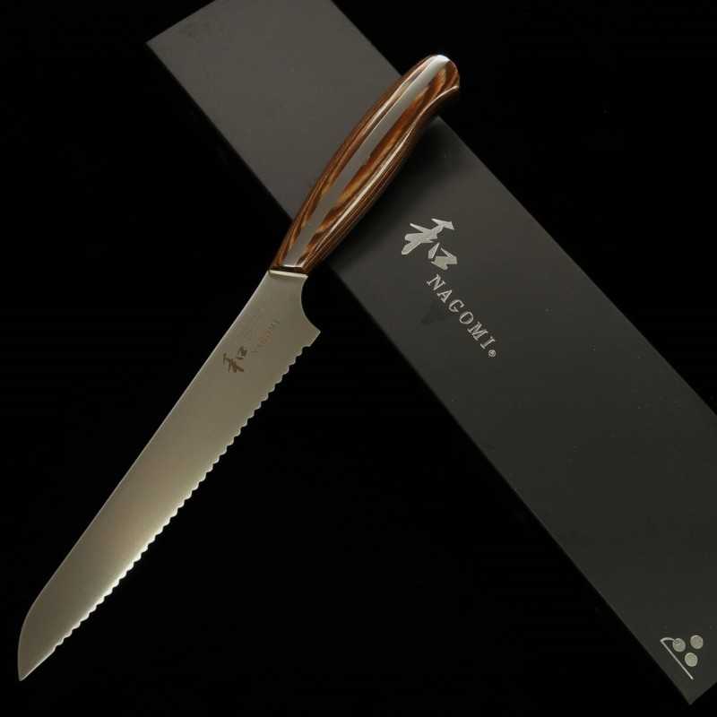和 NAGOMI ブレッドナイフ (205mm)