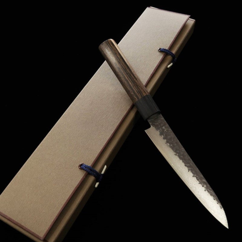 SHIZU TAKUMI GEN VG-10 Kurouchi Damasco Petty (130mm)