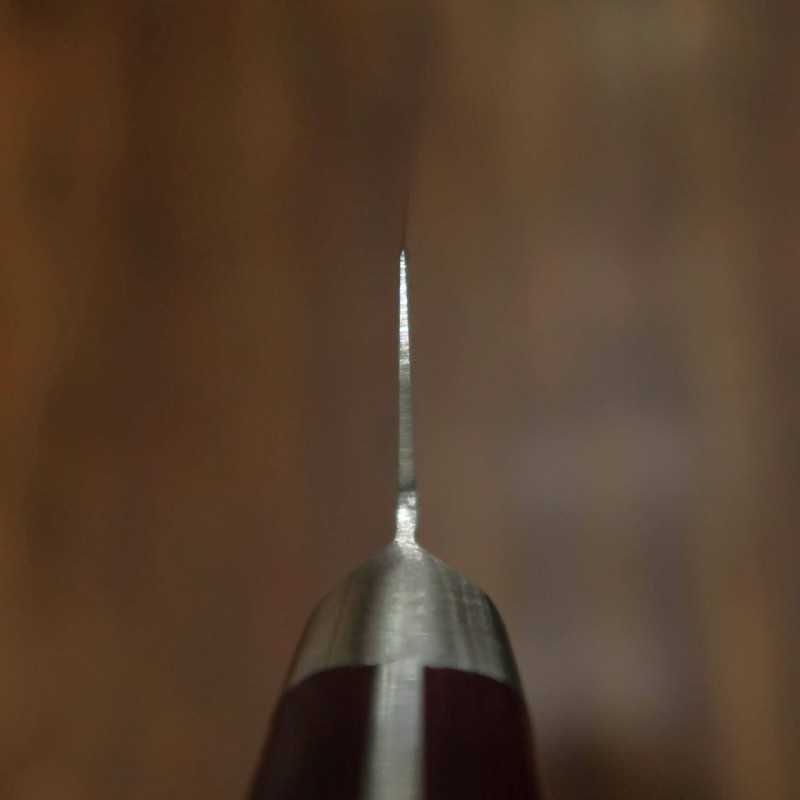 Suishin SUISIN INOX PREMIUM Petty, manche Micarta rouge/noir (150mm)