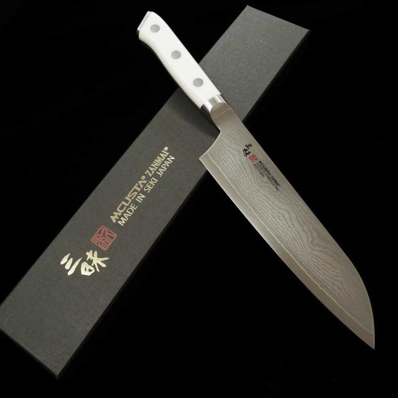 Santoku Classic Damasco MCUSTA Zanmai (180mm)