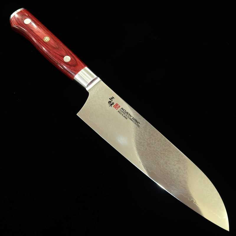 ZANMAI MCUSTA Classic Pro Damascus Guren Santoku (180 mm)