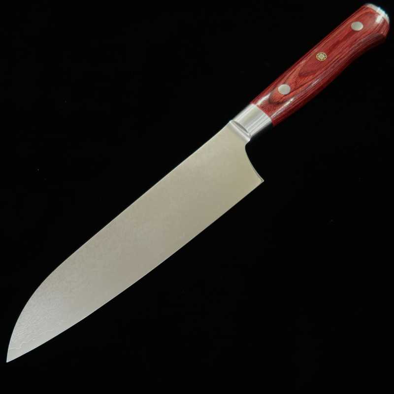 ZANMAI MCUSTA Classic Pro Damascus Guren Santoku (180 mm)