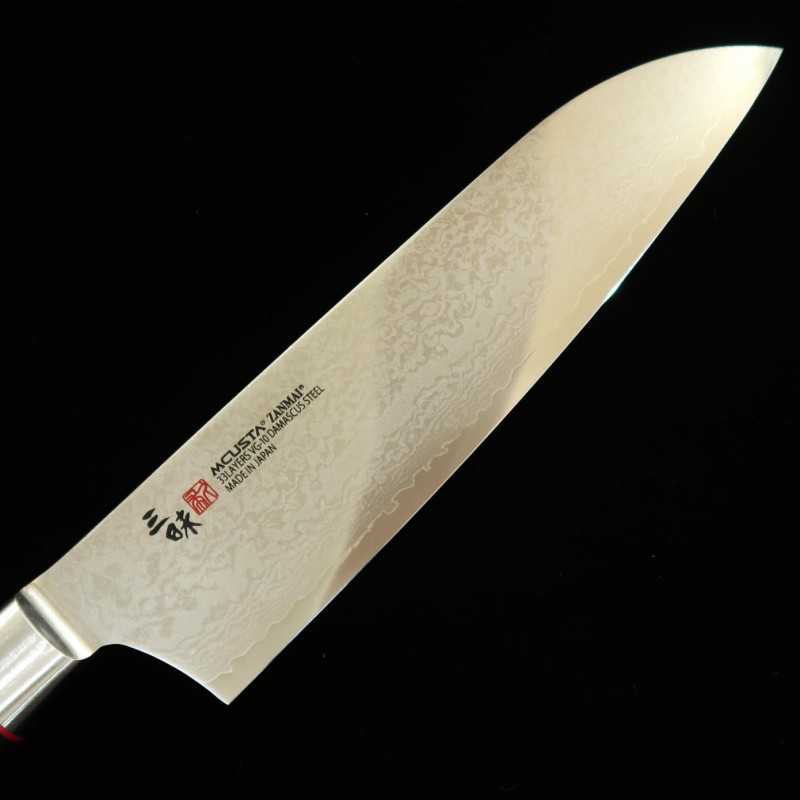 Santoku Classic Pro Damasco Zebra ZANMAI MCUSTA (180mm)