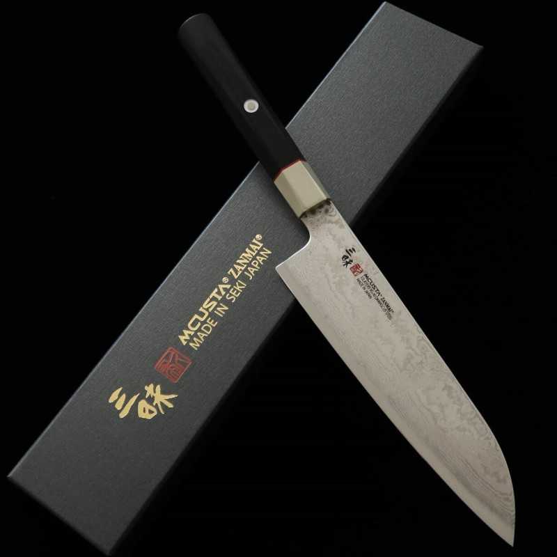 Santoku Hybrid Splash ZANMAI MCUSTA (180mm)