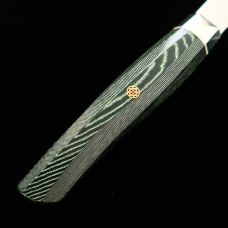 Santoku Revolution Green ZANMAI MCUSTA (180mm)