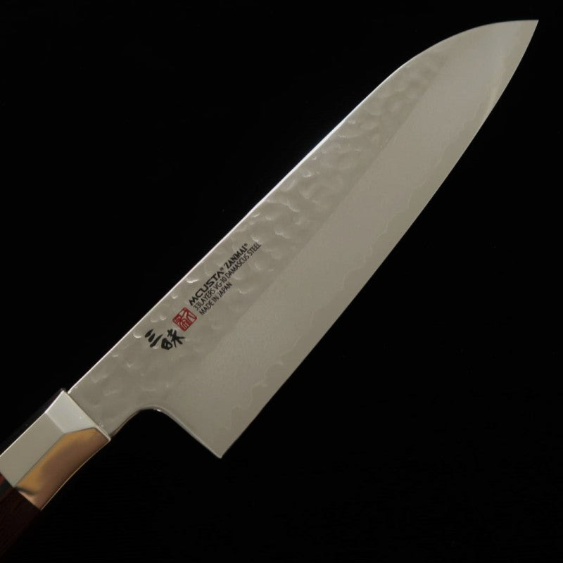 Faca Santoku Martelada MCUSTA ZANMA Supreme (180mm)
