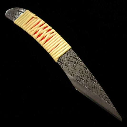 Kiridashi, Aogami No. 2, pistol type, wisteria-wrapped handle (24/30mm)