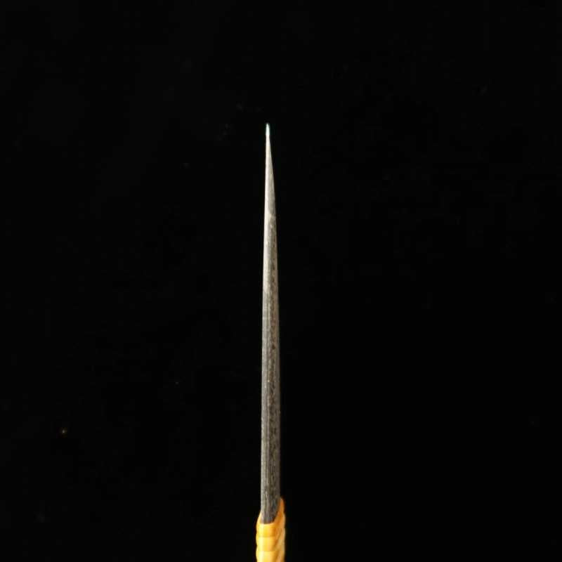 Kiridashi Hoja azul nº2 Mango enrollado en ratán (24/30 mm)