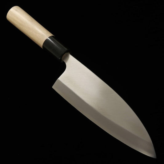 MIURA Deba Molybdenum Kasumi finish Magnolia handle (150-180mm)