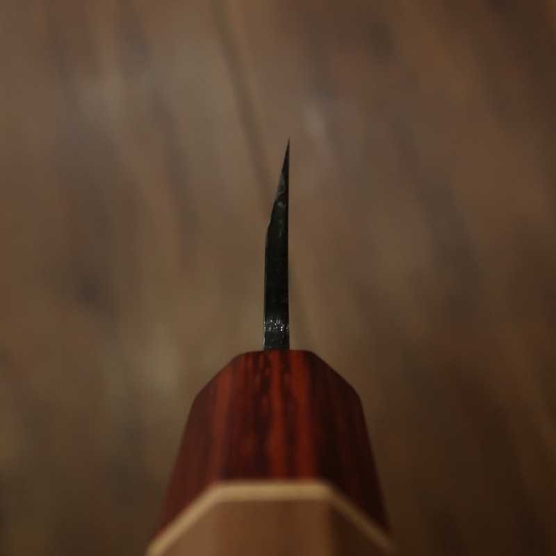 MIURA cuchillo para deshuesar filo simple SK-5 mango octogonal RGW (150mm)