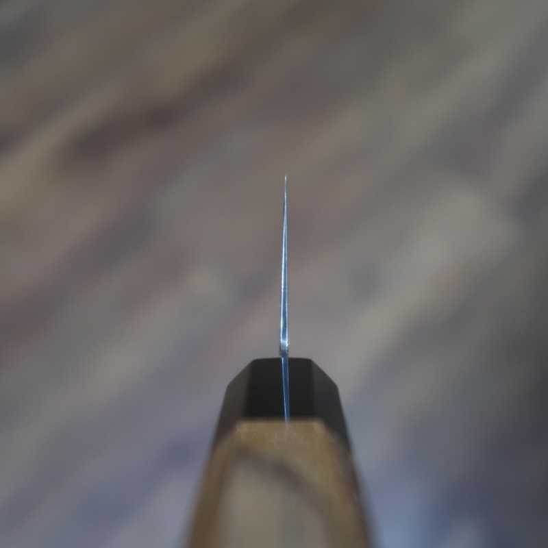 三浦 MIURA ステンレス VG10 黒染めダマスカス 文化包丁(180mm)