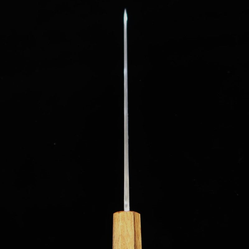 三浦 佩 MIURA Obidama 牛刀 白紙二号 樫八角柄 (210mm)