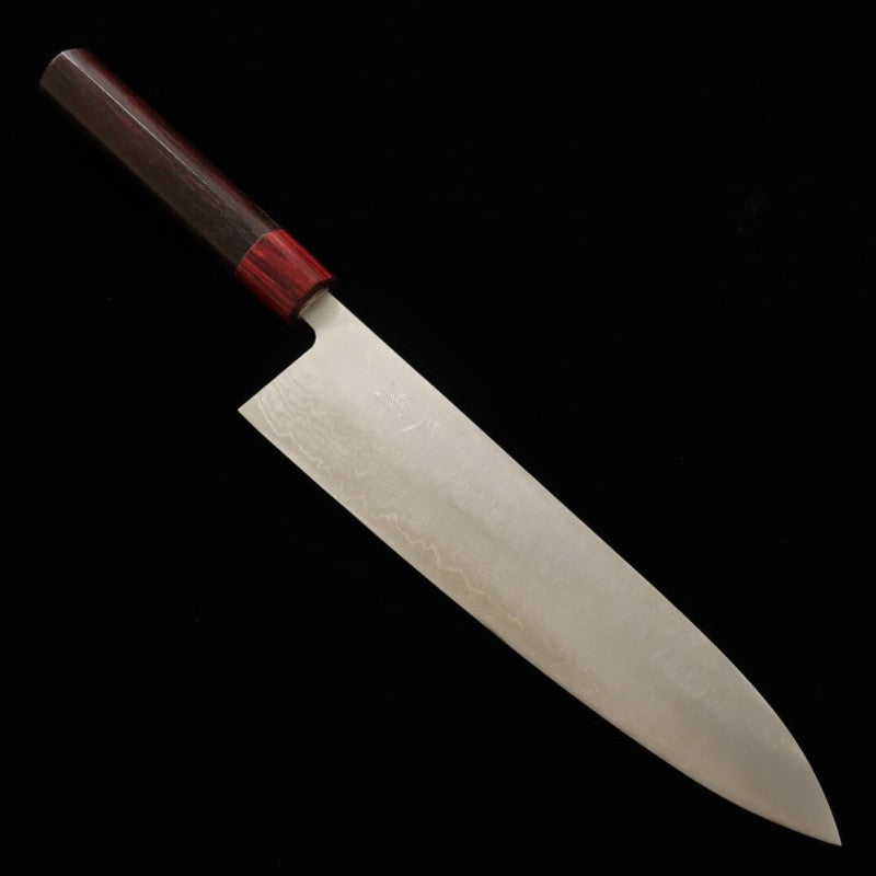 Gyuto MIURA VG10 Damasco cabo de jacarandá (240mm)