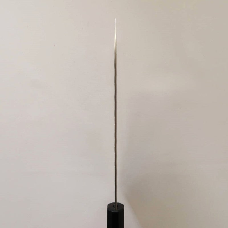 二唐刃物鍛造所 NIGARA SPG STRIX 槌目ダマスカス 牛刀 紫檀柄 (210/240mm)