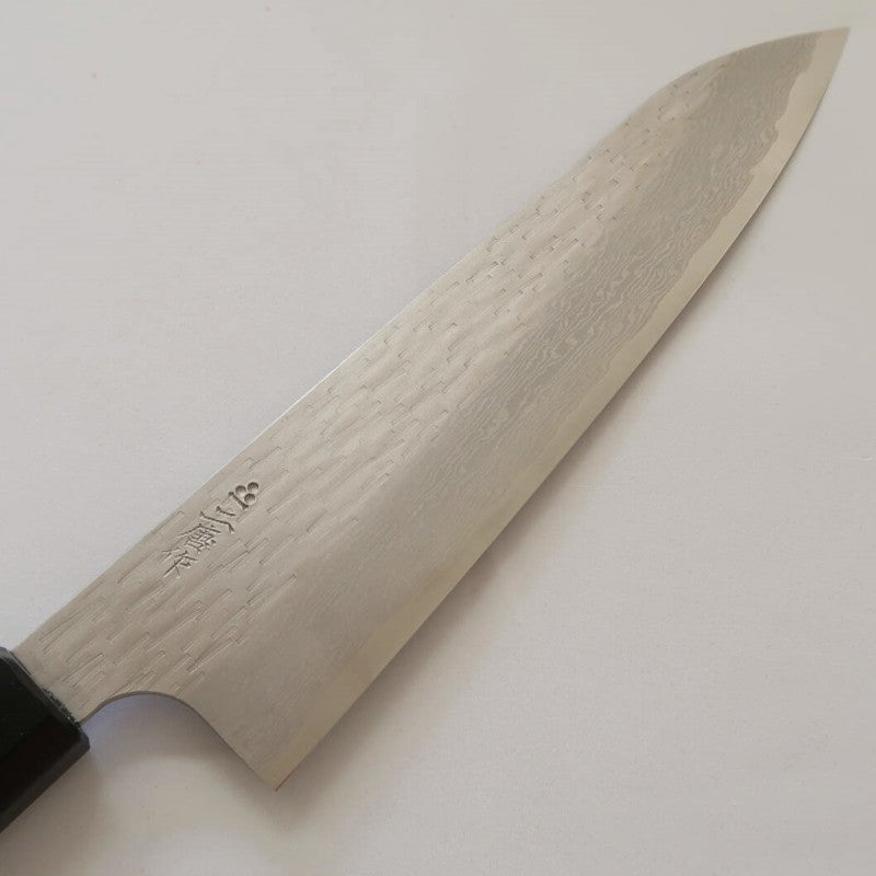 NIGARA VG XEOS Gyuto damas martelé, manche en palissandre (210/240mm)