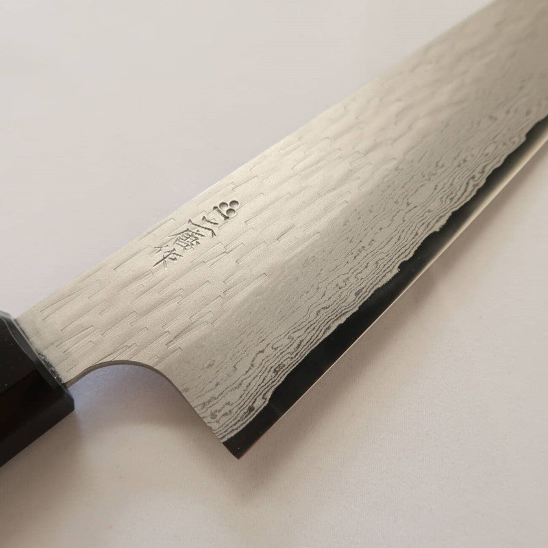 NIGARA VG XEOS Gyuto damas martelé, manche en palissandre (210/240mm)