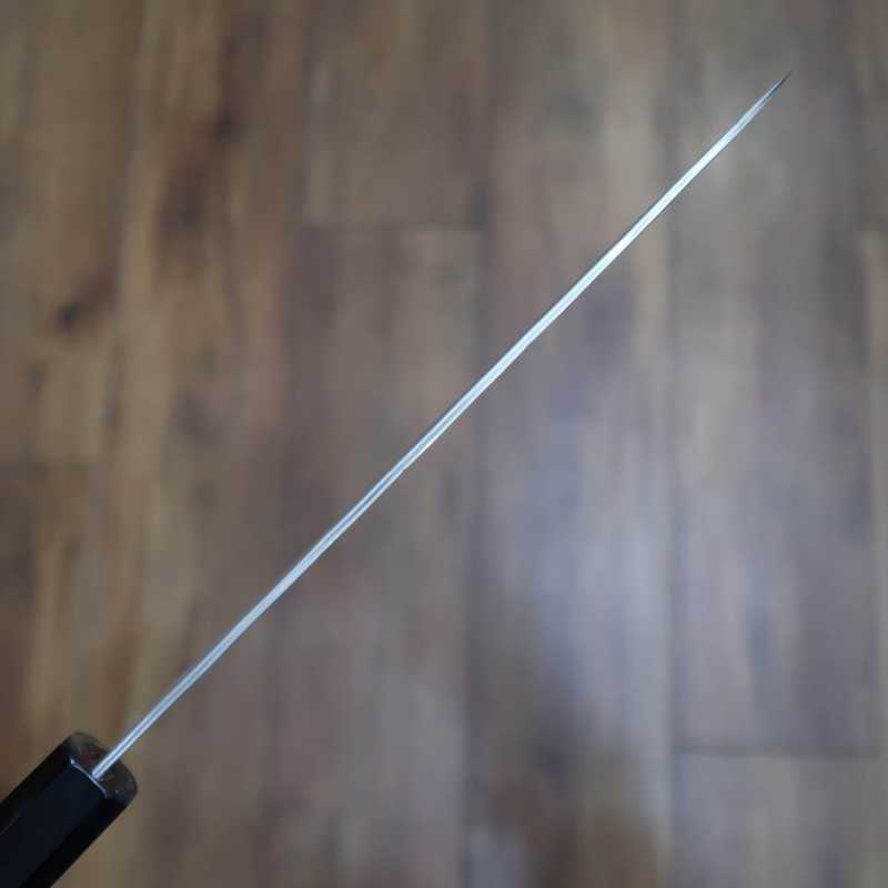 Gyuto NIGARA VG10 aço damasco martelado com cabo wengué (210/240mm)