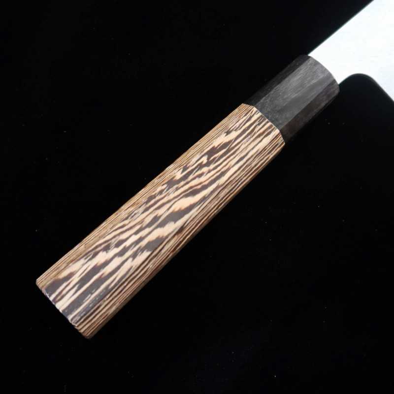 Gyuto NIGARA VG10 aço damasco martelado com cabo wengué (210/240mm)