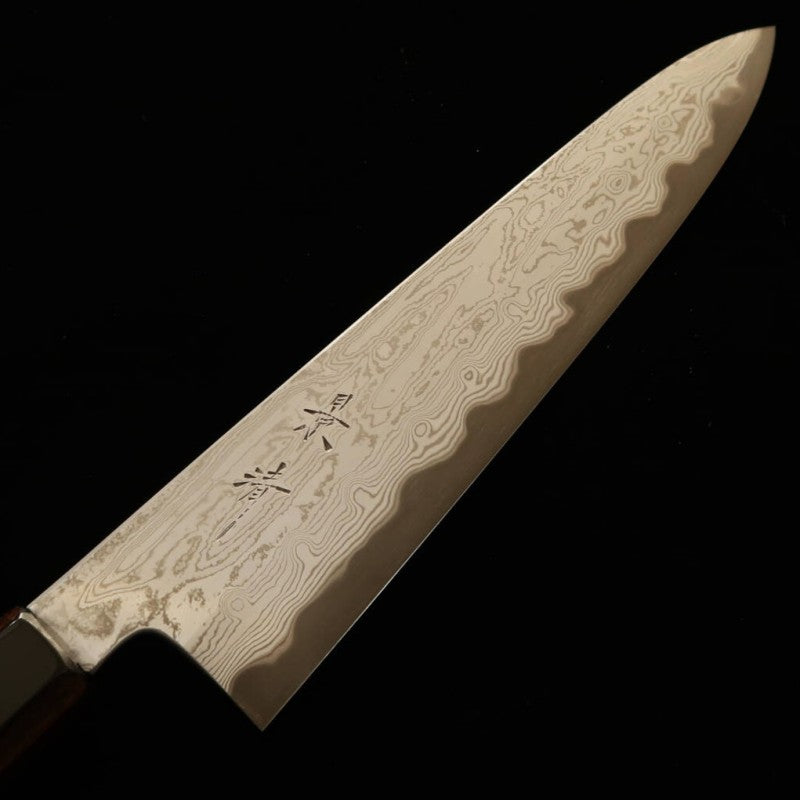 Gyuto KAGEKIYO Aogami No.1 Damasco cabo com lake (240mm)