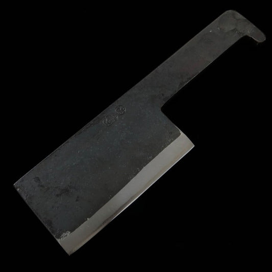 池浪刃物 IKENAMI HAMONO 白紙一号 黒打ち 桜柄 黒糖切り (125mm)