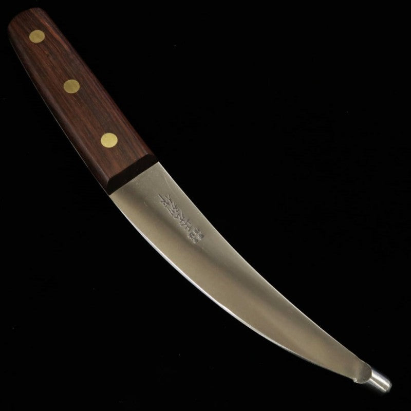 MASAHIRO BETSUSAKU Couteau à tripes, modèle chef avec boule (150 mm)